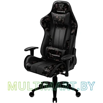 Кресло компьютерное ThunderX3 BC3 Camo Black Hawk Air (серый камуфляж) картинка 2